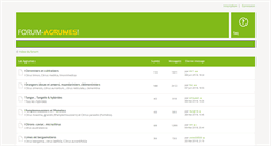 Desktop Screenshot of forum-agrumes.com