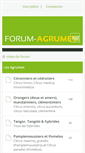 Mobile Screenshot of forum-agrumes.com